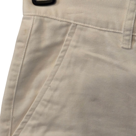 Lauren Ralph Lauren Khaki Chino Shorts Midrise Women size 6P - Picture 3 of 14